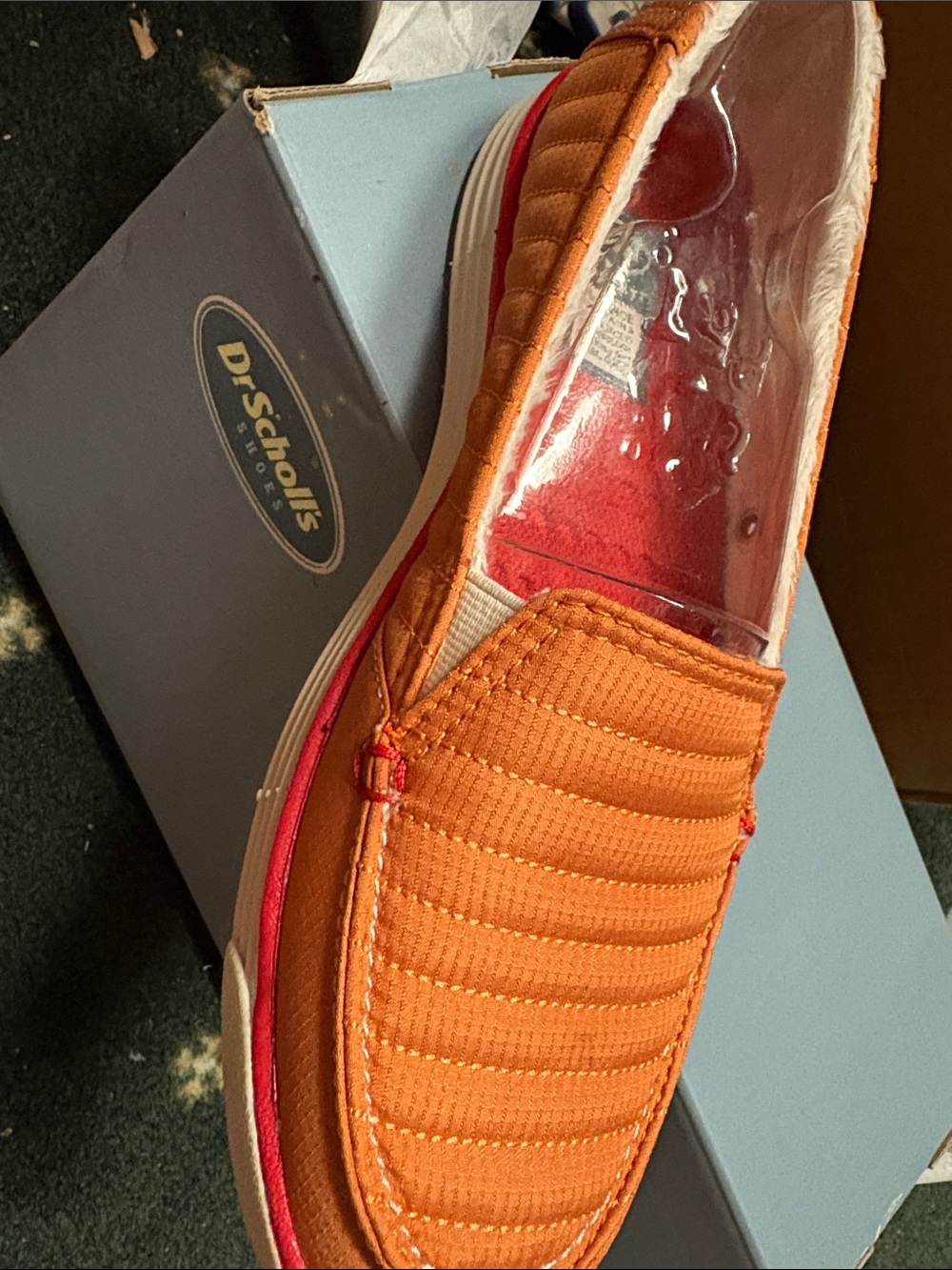 New Dr. Scholl’s Waverly Orange flats comfort shoes women’s